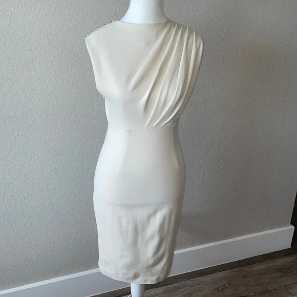 white christmas dresses Ted Baker White Polka Dot Dress Size 1 main image 0